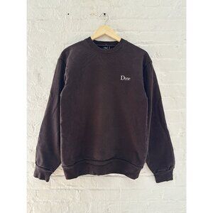 Dime Embroidered Logo Crewneck